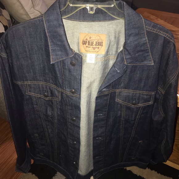 GAP BLUE JEAN JACKET - Picture 5 of 6